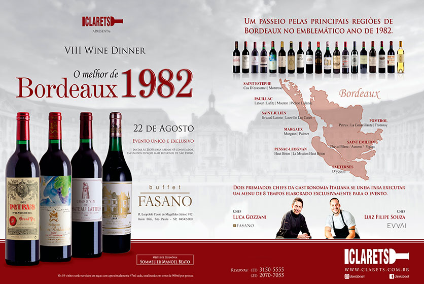 O melhor de Bordeaux 1982