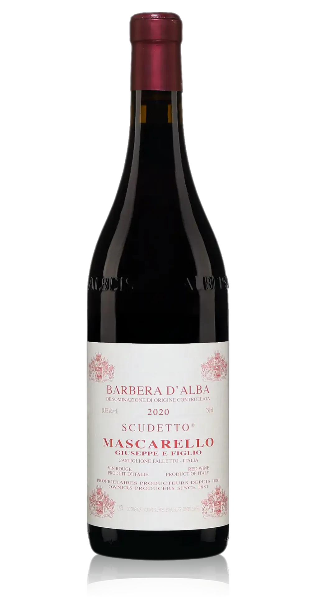 Barbera d'Alba DOC Superiore Scudetto 2020